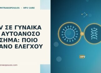 HPV ΣΕ ΓΥΝΑΙΚΑ ΜΕ ΑΥΤΟΑΝΟΣΟ ΝΟΣΗΜΑ: ΠΟΙΟ ΠΛΑΝΟ ΕΛΕΓΧΟΥ