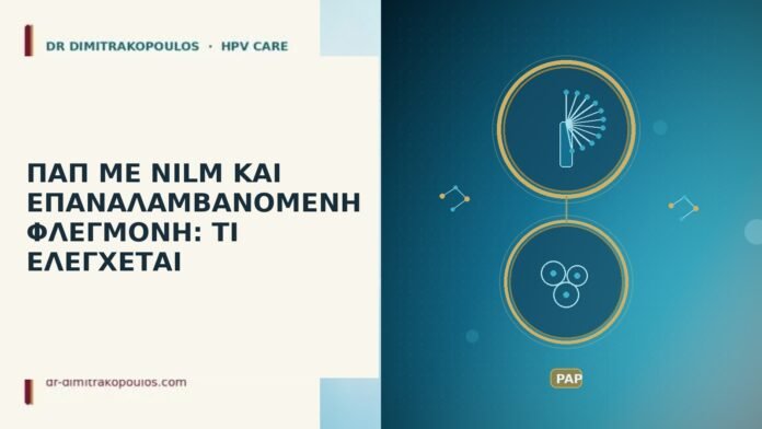 ΠΑΠ ΜΕ NILM ΚΑΙ ΕΠΑΝΑΛΑΜΒΑΝΟΜΕΝΗ ΦΛΕΓΜΟΝΗ: ΤΙ ΕΛΕΓΧΕΤΑΙ ΠΑΠ ΜΕ NILM ΚΑΙ ΕΠΑΝΑΛΑΜΒΑΝΟΜΕΝΗ ΦΛΕΓΜΟΝΗ: ΤΙ ΕΛΕΓΧΕΤΑΙ