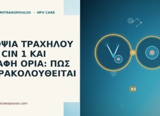 ΒΙΟΨΙΑ ΤΡΑΧΗΛΟΥ ΜΕ CIN 1 ΚΑΙ ΑΣΑΦΗ ΟΡΙΑ: ΠΩΣ ΠΑΡΑΚΟΛΟΥΘΕΙΤΑΙ ΒΙΟΨΙΑ ΤΡΑΧΗΛΟΥ ΜΕ CIN 1 ΚΑΙ ΑΣΑΦΗ ΟΡΙΑ: ΠΩΣ ΠΑΡΑΚΟΛΟΥΘΕΙΤΑΙ