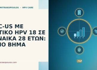 ASC-US ΜΕ ΘΕΤΙΚΟ HPV 18 ΣΕ ΓΥΝΑΙΚΑ 28 ΕΤΩΝ: ΠΟΙΟ