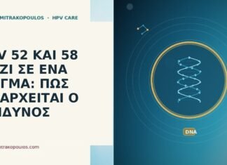 HPV 52 ΚΑΙ 58 ΜΑΖΙ ΣΕ ΕΝΑ ΔΕΙΓΜΑ: ΠΩΣ ΙΕΡΑΡΧΕΙΤΑΙ