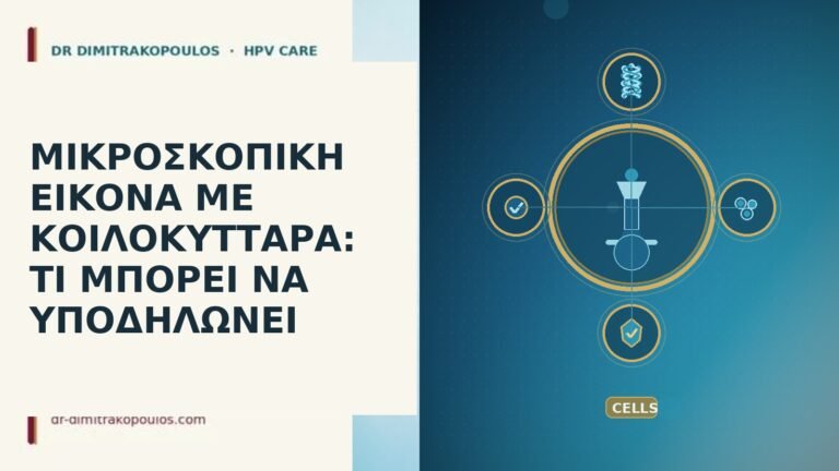 ΜΙΚΡΟΣΚΟΠΙΚΗ ΕΙΚΟΝΑ ΜΕ ΚΟΙΛΟΚΥΤΤΑΡΑ: ΤΙ ΜΠΟΡΕΙ ΝΑ ΥΠΟΔΗΛΩΝΕΙ