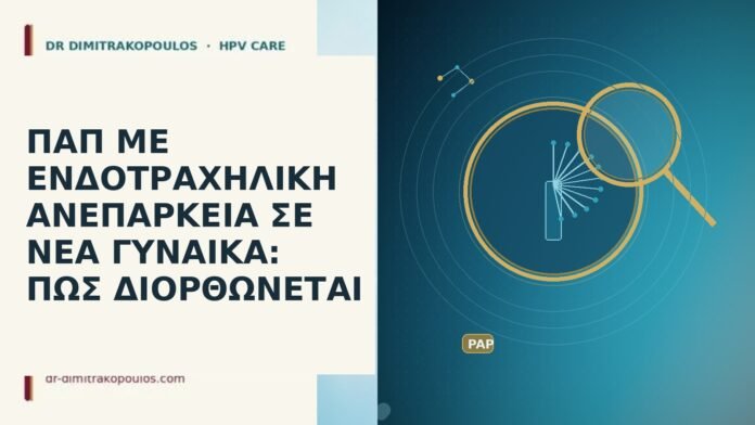 ΠΑΠ ΜΕ ΕΝΔΟΤΡΑΧΗΛΙΚΗ ΑΝΕΠΑΡΚΕΙΑ ΣΕ ΝΕΑ ΓΥΝΑΙΚΑ: ΠΩΣ ΔΙΟΡΘΩΝΕΤΑΙ