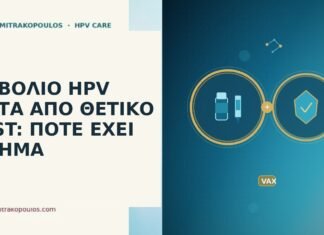 ΕΜΒΟΛΙΟ HPV ΜΕΤΑ ΑΠΟ ΘΕΤΙΚΟ TEST: ΠΟΤΕ ΕΧΕΙ ΝΟΗΜΑ