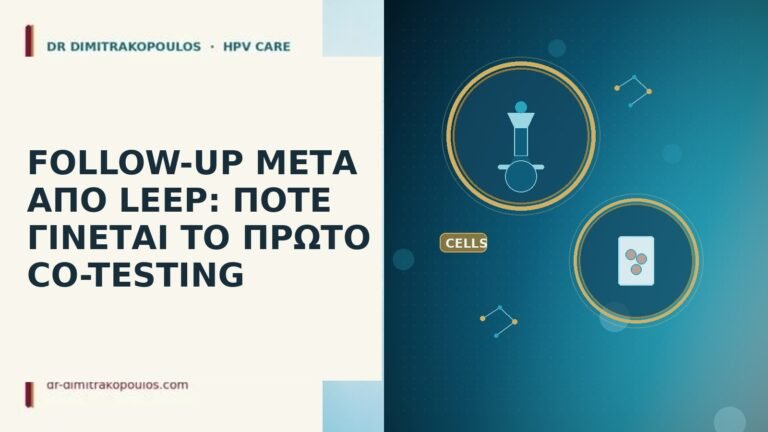 FOLLOW-UP ΜΕΤΑ ΑΠΟ LEEP: ΠΟΤΕ ΓΙΝΕΤΑΙ ΤΟ ΠΡΩΤΟ CO-TESTING