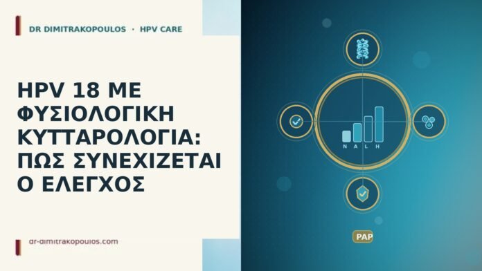 HPV 18 ΜΕ ΦΥΣΙΟΛΟΓΙΚΗ ΚΥΤΤΑΡΟΛΟΓΙΑ: ΠΩΣ ΣΥΝΕΧΙΖΕΤΑΙ Ο ΕΛΕΓΧΟΣ