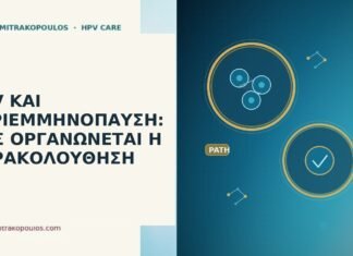 HPV ΚΑΙ ΠΕΡΙΕΜΜΗΝΟΠΑΥΣΗ: ΠΩΣ ΟΡΓΑΝΩΝΕΤΑΙ Η ΠΑΡΑΚΟΛΟΥΘΗΣΗ HPV ΚΑΙ ΠΕΡΙΕΜΜΗΝΟΠΑΥΣΗ: ΠΩΣ ΟΡΓΑΝΩΝΕΤΑΙ Η ΠΑΡΑΚΟΛΟΥΘΗΣΗ