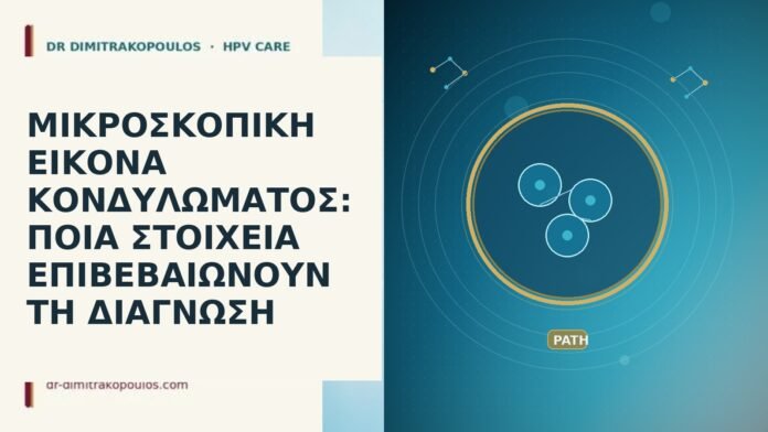 ΜΙΚΡΟΣΚΟΠΙΚΗ ΕΙΚΟΝΑ ΚΟΝΔΥΛΩΜΑΤΟΣ: ΠΟΙΑ ΣΤΟΙΧΕΙΑ ΕΠΙΒΕΒΑΙΩΝΟΥΝ ΤΗ ΔΙΑΓΝΩΣΗ ΜΙΚΡΟΣΚΟΠΙΚΗ ΕΙΚΟΝΑ ΚΟΝΔΥΛΩΜΑΤΟΣ: ΠΟΙΑ ΣΤΟΙΧΕΙΑ ΕΠΙΒΕΒΑΙΩΝΟΥΝ ΤΗ ΔΙΑΓΝΩΣΗ
