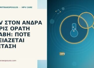 HPV ΣΤΟΝ ΑΝΔΡΑ ΧΩΡΙΣ ΟΡΑΤΗ ΒΛΑΒΗ: ΠΟΤΕ ΧΡΕΙΑΖΕΤΑΙ ΕΞΕΤΑΣΗ