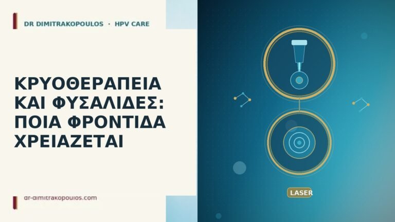 ΚΡΥΟΘΕΡΑΠΕΙΑ ΚΑΙ ΦΥΣΑΛΙΔΕΣ: ΠΟΙΑ ΦΡΟΝΤΙΔΑ ΧΡΕΙΑΖΕΤΑΙ