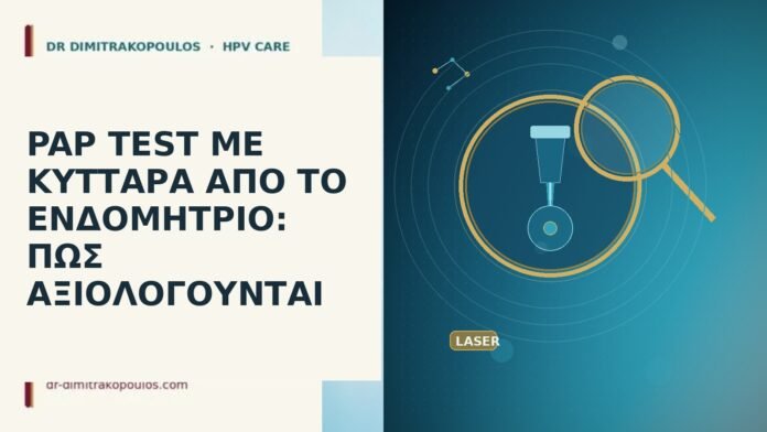 PAP TEST ΜΕ ΚΥΤΤΑΡΑ ΑΠΟ ΤΟ ΕΝΔΟΜΗΤΡΙΟ: ΠΩΣ ΑΞΙΟΛΟΓΟΥΝΤΑΙ