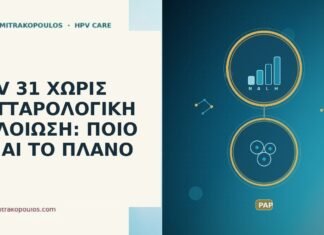 HPV 31 ΧΩΡΙΣ ΚΥΤΤΑΡΟΛΟΓΙΚΗ ΑΛΛΟΙΩΣΗ: ΠΟΙΟ ΕΙΝΑΙ ΤΟ ΠΛΑΝΟ