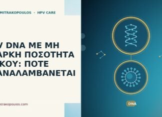 HPV DNA ΜΕ ΜΗ ΕΠΑΡΚΗ ΠΟΣΟΤΗΤΑ ΥΛΙΚΟΥ: ΠΟΤΕ ΕΠΑΝΑΛΑΜΒΑΝΕΤΑΙ