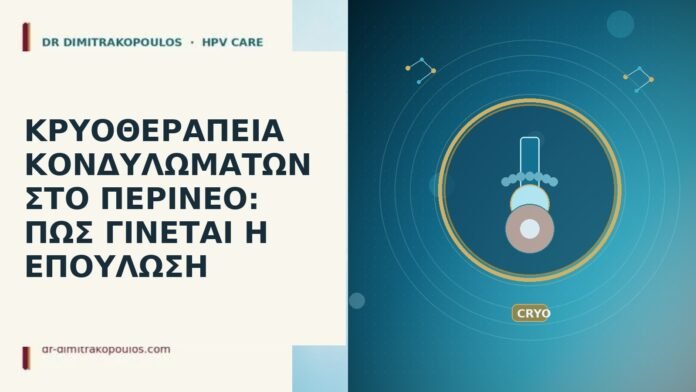 ΚΡΥΟΘΕΡΑΠΕΙΑ ΚΟΝΔΥΛΩΜΑΤΩΝ ΣΤΟ ΠΕΡΙΝΕΟ: ΠΩΣ ΓΙΝΕΤΑΙ Η ΕΠΟΥΛΩΣΗ ΚΡΥΟΘΕΡΑΠΕΙΑ ΚΟΝΔΥΛΩΜΑΤΩΝ ΣΤΟ ΠΕΡΙΝΕΟ: ΠΩΣ ΓΙΝΕΤΑΙ Η ΕΠΟΥΛΩΣΗ