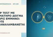 PAP TEST ΜΕ ΑΙΜΑΤΗΡΟ ΔΕΙΓΜΑ ΧΩΡΙΣ ΕΜΜΗΝΟ: ΠΟΤΕ ΕΠΑΝΑΛΑΜΒΑΝΕΤΑΙ