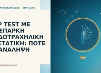 PAP TEST ΜΕ ΑΝΕΠΑΡΚΗ ΕΝΔΟΤΡΑΧΗΛΙΚΗ ΣΥΣΤΑΤΙΚΗ: ΠΟΤΕ ΕΠΑΝΑΛΗΨΗ