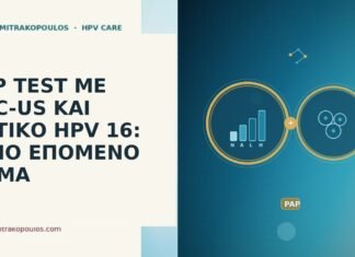 PAP TEST ΜΕ ASC-US ΚΑΙ ΘΕΤΙΚΟ HPV 16: ΠΟΙΟ ΕΠΟΜΕΝΟ