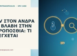 HPV ΣΤΟΝ ΑΝΔΡΑ ΜΕ ΒΛΑΒΗ ΣΤΗΝ ΑΚΡΟΠΟΣΘΙΑ: ΤΙ ΕΛΕΓΧΕΤΑΙ