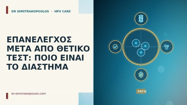ΕΠΑΝΕΛΕΓΧΟΣ ΜΕΤΑ ΑΠΟ ΘΕΤΙΚΟ ΤΕΣΤ: ΠΟΙΟ ΕΙΝΑΙ ΤΟ ΔΙΑΣΤΗΜΑ