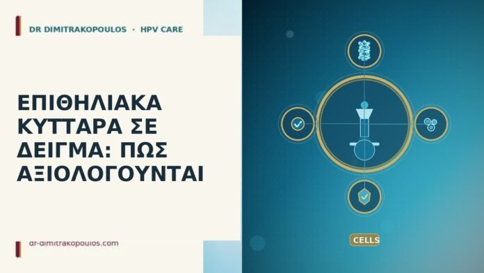 ΕΠΙΘΗΛΙΑΚΑ ΚΥΤΤΑΡΑ ΣΕ ΔΕΙΓΜΑ: ΠΩΣ ΑΞΙΟΛΟΓΟΥΝΤΑΙ ΕΠΙΘΗΛΙΑΚΑ ΚΥΤΤΑΡΑ ΣΕ ΔΕΙΓΜΑ: ΠΩΣ ΑΞΙΟΛΟΓΟΥΝΤΑΙ