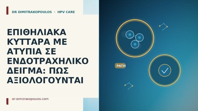 ΕΠΙΘΗΛΙΑΚΑ ΚΥΤΤΑΡΑ ΜΕ ΑΤΥΠΙΑ ΣΕ ΕΝΔΟΤΡΑΧΗΛΙΚΟ ΔΕΙΓΜΑ: ΠΩΣ ΑΞΙΟΛΟΓΟΥΝΤΑΙ