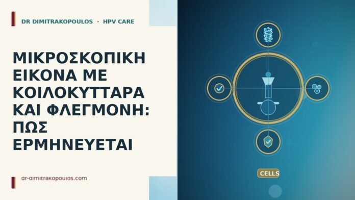 ΜΙΚΡΟΣΚΟΠΙΚΗ ΕΙΚΟΝΑ ΜΕ ΚΟΙΛΟΚΥΤΤΑΡΑ ΚΑΙ ΦΛΕΓΜΟΝΗ: ΠΩΣ ΕΡΜΗΝΕΥΕΤΑΙ