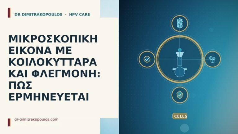 ΜΙΚΡΟΣΚΟΠΙΚΗ ΕΙΚΟΝΑ ΜΕ ΚΟΙΛΟΚΥΤΤΑΡΑ ΚΑΙ ΦΛΕΓΜΟΝΗ: ΠΩΣ ΕΡΜΗΝΕΥΕΤΑΙ