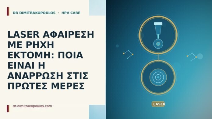 LASER ΑΦΑΙΡΕΣΗ ΜΕ ΡΗΧΗ ΕΚΤΟΜΗ: ΠΟΙΑ ΕΙΝΑΙ Η ΑΝΑΡΡΩΣΗ ΣΤΙΣ ΠΡΩΤΕΣ ΜΕΡΕΣ LASER ΑΦΑΙΡΕΣΗ ΜΕ ΡΗΧΗ ΕΚΤΟΜΗ: ΠΟΙΑ ΕΙΝΑΙ Η ΑΝΑΡΡΩΣΗ ΣΤΙΣ