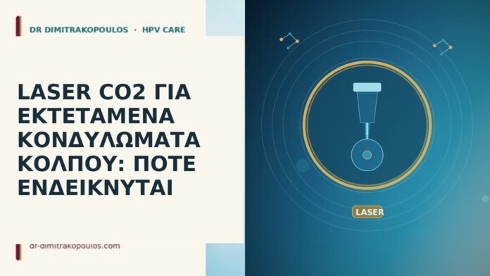 LASER CO2 ΓΙΑ ΕΚΤΕΤΑΜΕΝΑ ΚΟΝΔΥΛΩΜΑΤΑ ΚΟΛΠΟΥ: ΠΟΤΕ ΕΝΔΕΙΚΝΥΤΑΙ LASER CO2 ΓΙΑ ΕΚΤΕΤΑΜΕΝΑ ΚΟΝΔΥΛΩΜΑΤΑ ΚΟΛΠΟΥ: ΠΟΤΕ ΕΝΔΕΙΚΝΥΤΑΙ