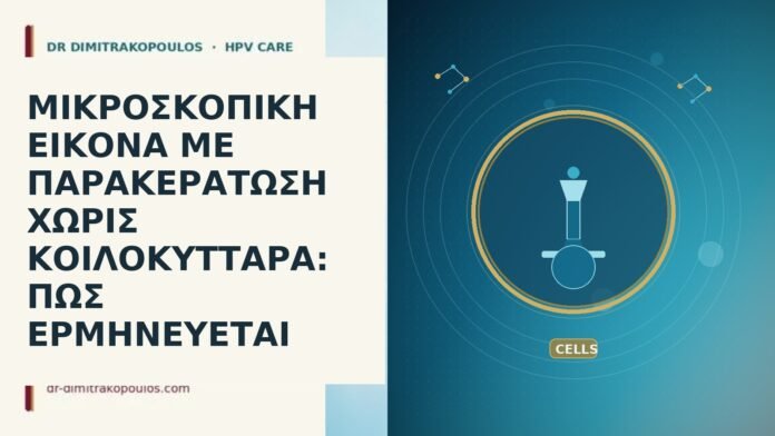 ΜΙΚΡΟΣΚΟΠΙΚΗ ΕΙΚΟΝΑ ΜΕ ΠΑΡΑΚΕΡΑΤΩΣΗ ΧΩΡΙΣ ΚΟΙΛΟΚΥΤΤΑΡΑ: ΠΩΣ ΕΡΜΗΝΕΥΕΤΑΙ ΜΙΚΡΟΣΚΟΠΙΚΗ ΕΙΚΟΝΑ ΜΕ ΠΑΡΑΚΕΡΑΤΩΣΗ ΧΩΡΙΣ ΚΟΙΛΟΚΥΤΤΑΡΑ: ΠΩΣ ΕΡΜΗΝΕΥΕΤΑΙ