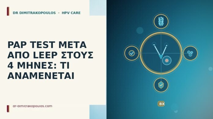 PAP TEST ΜΕΤΑ ΑΠΟ LEEP ΣΤΟΥΣ 4 ΜΗΝΕΣ: ΤΙ ΑΝΑΜΕΝΕΤΑΙ PAP TEST ΜΕΤΑ ΑΠΟ LEEP ΣΤΟΥΣ 4 ΜΗΝΕΣ: ΤΙ ΑΝΑΜΕΝΕΤΑΙ