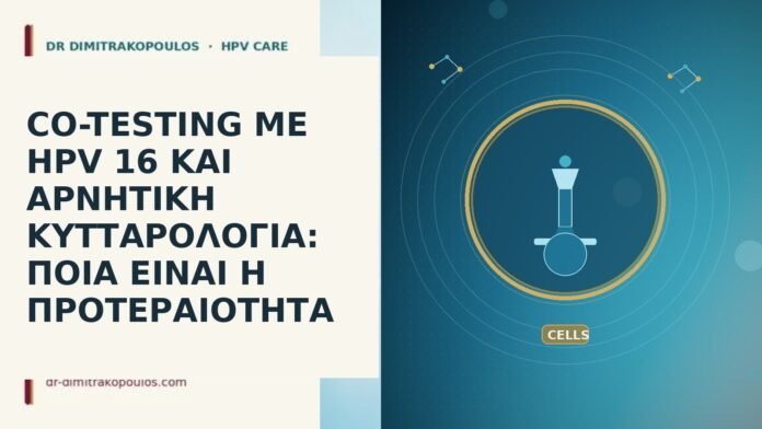 CO-TESTING ΜΕ HPV 16 ΚΑΙ ΑΡΝΗΤΙΚΗ ΚΥΤΤΑΡΟΛΟΓΙΑ: ΠΟΙΑ ΕΙΝΑΙ Η