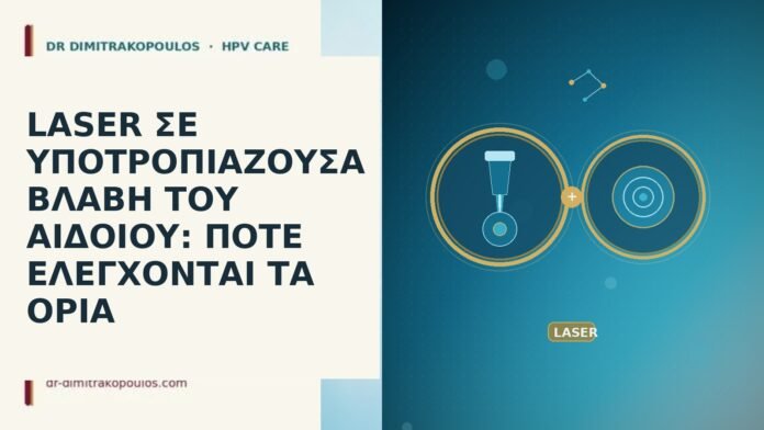LASER ΣΕ ΥΠΟΤΡΟΠΙΑΖΟΥΣΑ ΒΛΑΒΗ ΤΟΥ ΑΙΔΟΙΟΥ: ΠΟΤΕ ΕΛΕΓΧΟΝΤΑΙ ΤΑ ΟΡΙΑ LASER ΣΕ ΥΠΟΤΡΟΠΙΑΖΟΥΣΑ ΒΛΑΒΗ ΤΟΥ ΑΙΔΟΙΟΥ: ΠΟΤΕ ΕΛΕΓΧΟΝΤΑΙ ΤΑ ΟΡΙΑ