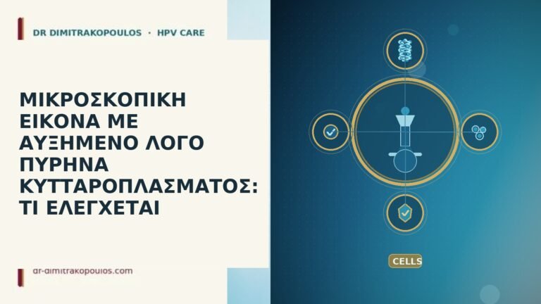 ΜΙΚΡΟΣΚΟΠΙΚΗ ΕΙΚΟΝΑ ΜΕ ΑΥΞΗΜΕΝΟ ΛΟΓΟ ΠΥΡΗΝΑ ΚΥΤΤΑΡΟΠΛΑΣΜΑΤΟΣ: ΤΙ ΕΛΕΓΧΕΤΑΙ
