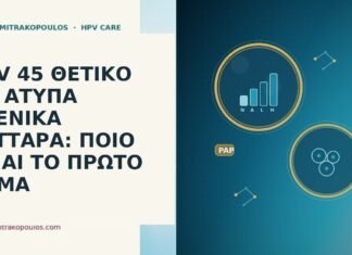 HPV 45 ΘΕΤΙΚΟ ΜΕ ΑΤΥΠΑ ΑΔΕΝΙΚΑ ΚΥΤΤΑΡΑ: ΠΟΙΟ ΕΙΝΑΙ ΤΟ