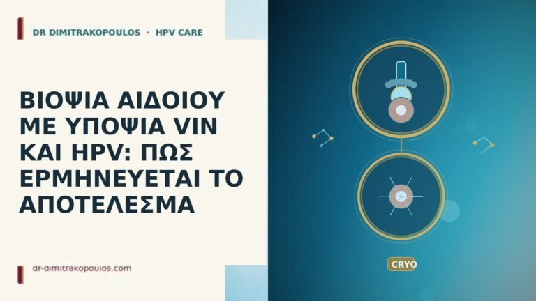 ΒΙΟΨΙΑ ΑΙΔΟΙΟΥ ΜΕ ΥΠΟΨΙΑ VIN ΚΑΙ HPV: ΠΩΣ ΕΡΜΗΝΕΥΕΤΑΙ ΤΟ