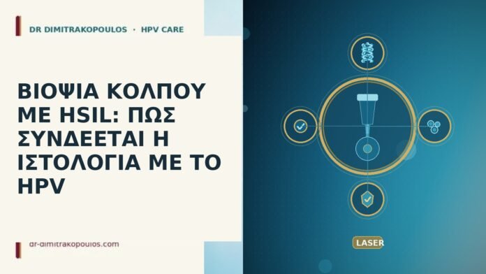 ΒΙΟΨΙΑ ΚΟΛΠΟΥ ΜΕ HSIL: ΠΩΣ ΣΥΝΔΕΕΤΑΙ Η ΙΣΤΟΛΟΓΙΑ ΜΕ ΤΟ HPV ΒΙΟΨΙΑ ΚΟΛΠΟΥ ΜΕ HSIL: ΠΩΣ ΣΥΝΔΕΕΤΑΙ Η ΙΣΤΟΛΟΓΙΑ ΜΕ ΤΟ