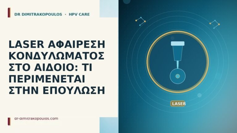 LASER ΑΦΑΙΡΕΣΗ ΚΟΝΔΥΛΩΜΑΤΟΣ ΣΤΟ ΑΙΔΟΙΟ: ΤΙ ΠΕΡΙΜΕΝΕΤΑΙ ΣΤΗΝ ΕΠΟΥΛΩΣΗ