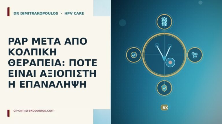 PAP ΜΕΤΑ ΑΠΟ ΚΟΛΠΙΚΗ ΘΕΡΑΠΕΙΑ: ΠΟΤΕ ΕΙΝΑΙ ΑΞΙΟΠΙΣΤΗ Η ΕΠΑΝΑΛΗΨΗ