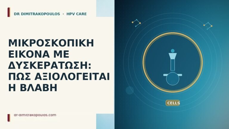 ΜΙΚΡΟΣΚΟΠΙΚΗ ΕΙΚΟΝΑ ΜΕ ΔΥΣΚΕΡΑΤΩΣΗ: ΠΩΣ ΑΞΙΟΛΟΓΕΙΤΑΙ Η ΒΛΑΒΗ