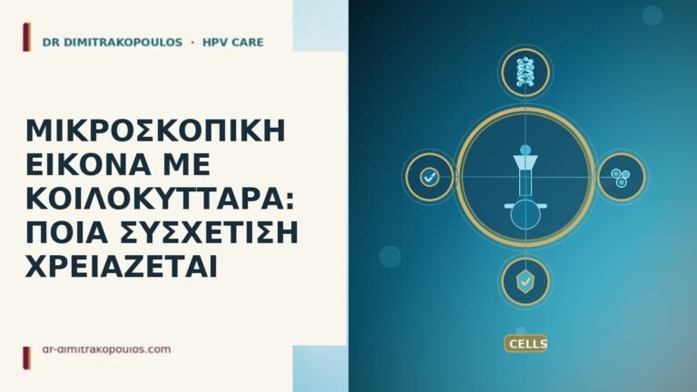 ΜΙΚΡΟΣΚΟΠΙΚΗ ΕΙΚΟΝΑ ΜΕ ΚΟΙΛΟΚΥΤΤΑΡΑ: ΠΟΙΑ ΣΥΣΧΕΤΙΣΗ ΧΡΕΙΑΖΕΤΑΙ