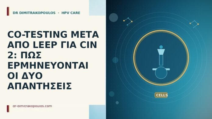 CO-TESTING ΜΕΤΑ ΑΠΟ LEEP ΓΙΑ CIN 2: ΠΩΣ ΕΡΜΗΝΕΥΟΝΤΑΙ ΟΙ