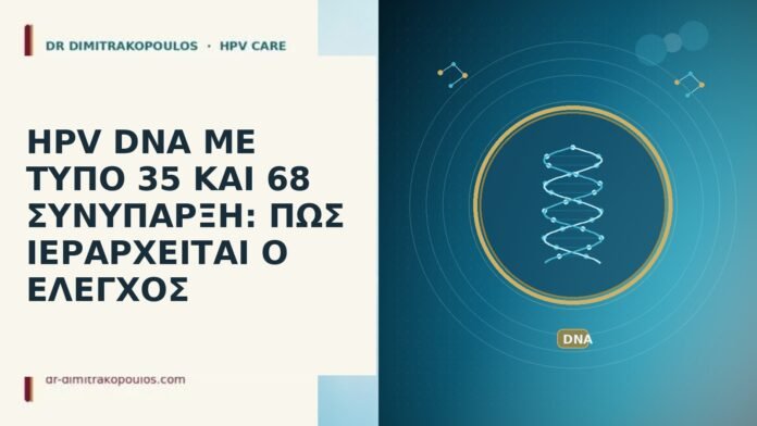 HPV DNA ΜΕ ΤΥΠΟ 35 ΚΑΙ 68 ΣΥΝΥΠΑΡΞΗ: ΠΩΣ ΙΕΡΑΡΧΕΙΤΑΙ