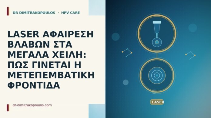 LASER ΑΦΑΙΡΕΣΗ ΒΛΑΒΩΝ ΣΤΑ ΜΕΓΑΛΑ ΧΕΙΛΗ: ΠΩΣ ΓΙΝΕΤΑΙ Η ΜΕΤΕΠΕΜΒΑΤΙΚΗ