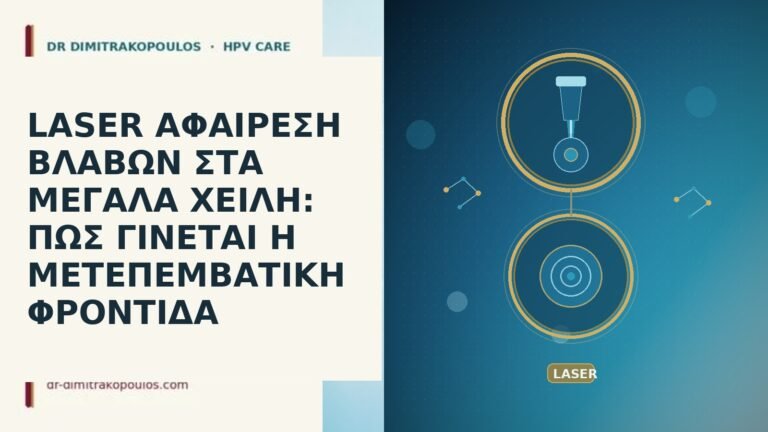 LASER ΑΦΑΙΡΕΣΗ ΒΛΑΒΩΝ ΣΤΑ ΜΕΓΑΛΑ ΧΕΙΛΗ: ΠΩΣ ΓΙΝΕΤΑΙ Η ΜΕΤΕΠΕΜΒΑΤΙΚΗ
