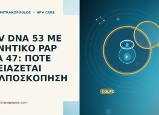HPV DNA 53 ΜΕ ΑΡΝΗΤΙΚΟ PAP ΣΤΑ 47: ΠΟΤΕ ΧΡΕΙΑΖΕΤΑΙ ΚΟΛΠΟΣΚΟΠΗΣΗ HPV DNA 53 ΜΕ ΑΡΝΗΤΙΚΟ PAP ΣΤΑ 47: ΠΟΤΕ ΧΡΕΙΑΖΕΤΑΙ