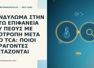 ΚΟΝΔΥΛΩΜΑ ΣΤΗΝ ΚΑΤΩ ΕΠΙΦΑΝΕΙΑ ΤΟΥ ΠΕΟΥΣ ΜΕ ΥΠΟΤΡΟΠΗ ΜΕΤΑ ΑΠΟ