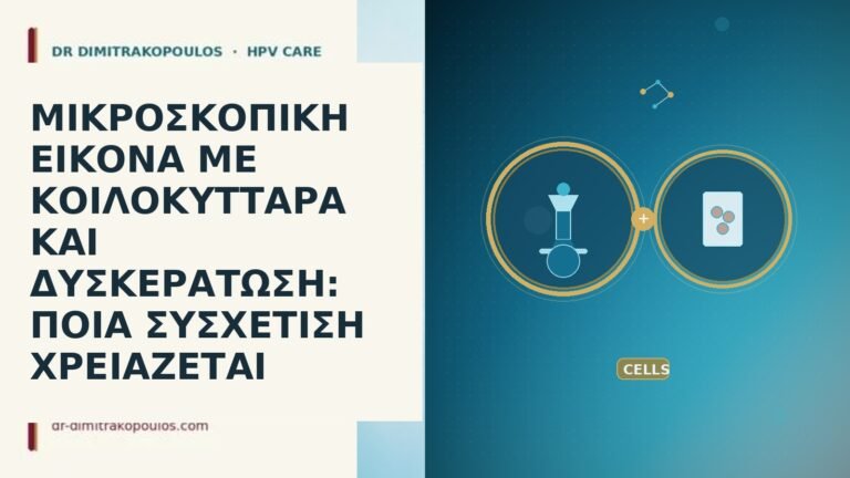 ΜΙΚΡΟΣΚΟΠΙΚΗ ΕΙΚΟΝΑ ΜΕ ΚΟΙΛΟΚΥΤΤΑΡΑ ΚΑΙ ΔΥΣΚΕΡΑΤΩΣΗ: ΠΟΙΑ ΣΥΣΧΕΤΙΣΗ ΧΡΕΙΑΖΕΤΑΙ