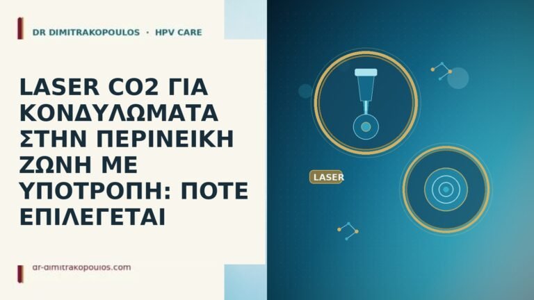 LASER CO2 ΓΙΑ ΚΟΝΔΥΛΩΜΑΤΑ ΣΤΗΝ ΠΕΡΙΝΕΙΚΗ ΖΩΝΗ ΜΕ ΥΠΟΤΡΟΠΗ: ΠΟΤΕ