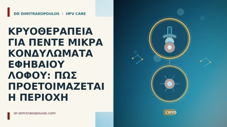ΚΡΥΟΘΕΡΑΠΕΙΑ ΓΙΑ ΠΕΝΤΕ ΜΙΚΡΑ ΚΟΝΔΥΛΩΜΑΤΑ ΕΦΗΒΑΙΟΥ ΛΟΦΟΥ: ΠΩΣ ΠΡΟΕΤΟΙΜΑΖΕΤΑΙ Η